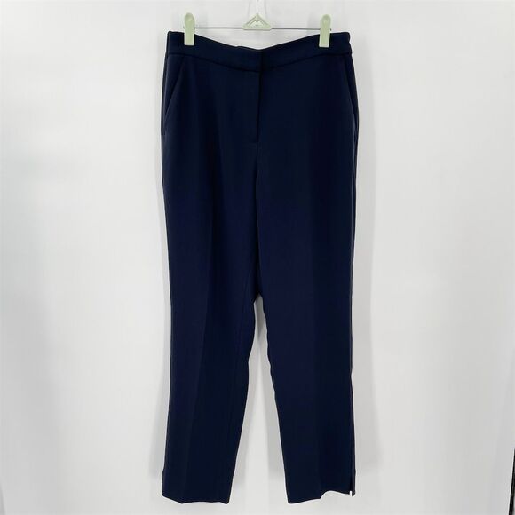 J. Crew Pants - J.‎ Crew Pull On Easy Pant Matte Crepe Women's 8 Tall Navy Blue